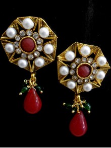 Polki Earrings